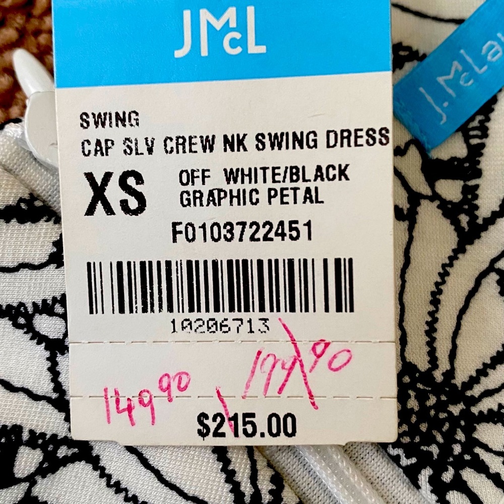 J.McLaughlin Mini Swing dress XS